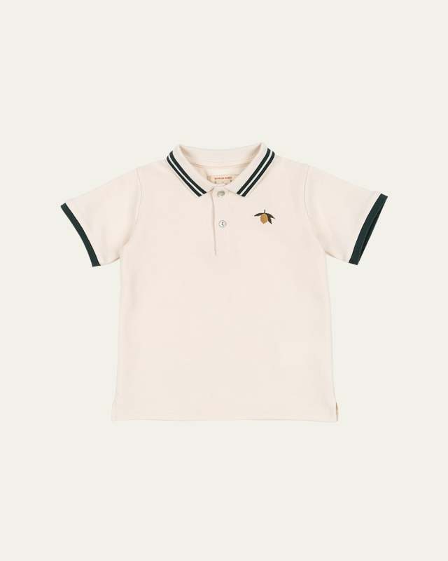 Boy's Florian Embroidered Polo Shirt, Size 9M-6